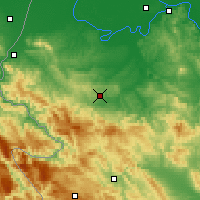 Nearby Forecast Locations - Valjevo - Map