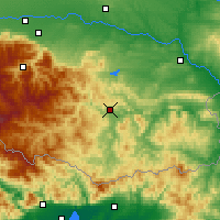 Nearby Forecast Locations - Kardzhali - Map
