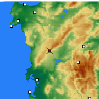 Nearby Forecast Locations - Macomer - Map