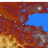 Nearby Forecast Locations - Tatvan - Map