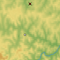 Nearby Forecast Locations - Udachnyy - Mapa