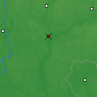 Nearby Forecast Locations - Slawharad - Map