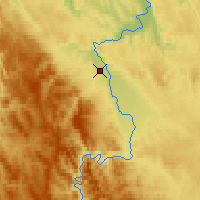 Nearby Forecast Locations - Nizhneudinsk - Map