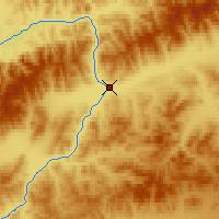 Nearby Forecast Locations - Ulan-Ude - Map