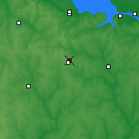 Nearby Forecast Locations - Znamianka - Map