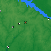 Nearby Forecast Locations - Komissarovka - Map