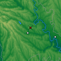 Nearby Forecast Locations - Chişinău - Map