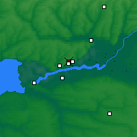 Nearby Forecast Locations - Aksay - Map