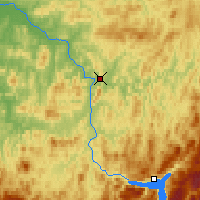 Nearby Forecast Locations - Turocak - Map