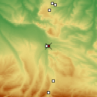 Nearby Forecast Locations - Nevinnomyssk - Map