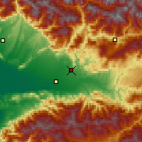 Nearby Forecast Locations - Kutaisi - Map