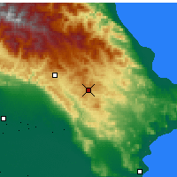 Nearby Forecast Locations - Qobustan - Map