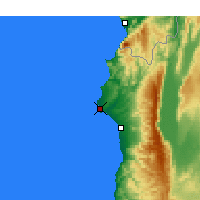 Nearby Forecast Locations - Latakia - Map