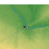 Nearby Forecast Locations - Abu Kamal - Map