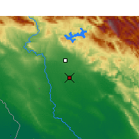 Nearby Forecast Locations - Safi-Abad Dez. - Map