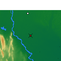 Nearby Forecast Locations - Nawabshah - Map