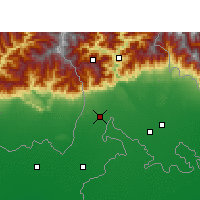 Nearby Forecast Locations - Siliguri - Map