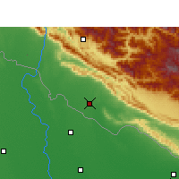 Nearby Forecast Locations - Nepalgunj - Map