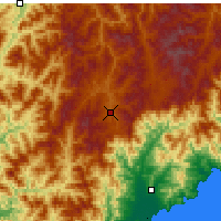 Nearby Forecast Locations - Changjin - Map