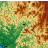 Nearby Forecast Locations - Huichon - Map