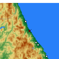 Nearby Forecast Locations - Yangyang - Map