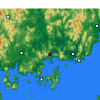 Nearby Forecast Locations - Masan - Map