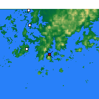 Nearby Forecast Locations - Wando - Map