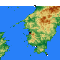 Nearby Forecast Locations - Uwajima - Map