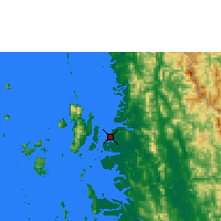 Nearby Forecast Locations - Myeik - Map