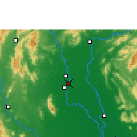 Nearby Forecast Locations - Si Samrong Agromet - Mapa