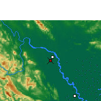 Nearby Forecast Locations - Hà Đông district - Map