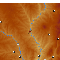 Nearby Forecast Locations - Jia Xian/SAX - Map