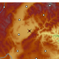 Nearby Forecast Locations - Dingxiang - Map