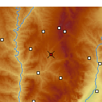 Nearby Forecast Locations - Xi Xian - Map