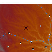 Nearby Forecast Locations - Zhenyuan - Map