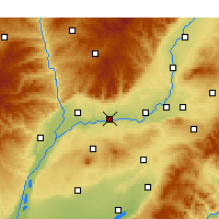 Nearby Forecast Locations - Jishan - Map