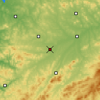 Nearby Forecast Locations - Meihekou - Map