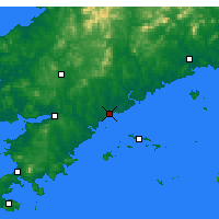 Nearby Forecast Locations - Pikou - Map