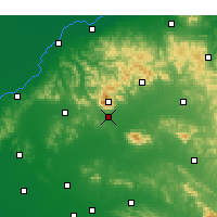 Nearby Forecast Locations - Tai'an - Map