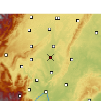 Nearby Forecast Locations - Meishan - Map