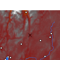Nearby Forecast Locations - Xundian - Mapa