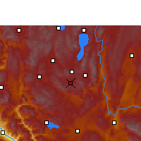 Nearby Forecast Locations - Tonghai - Map