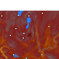 Nearby Forecast Locations - Huaning - Map
