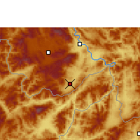 Nearby Forecast Locations - Damenglong - Map