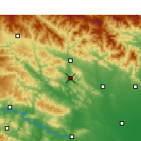 Nearby Forecast Locations - Xichuan - Map