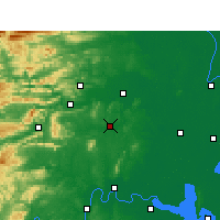Nearby Forecast Locations - Linli - Map
