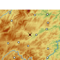 Nearby Forecast Locations - Cengong - Map