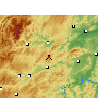Nearby Forecast Locations - Wanshan - Map