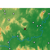 Nearby Forecast Locations - Qidong - Map