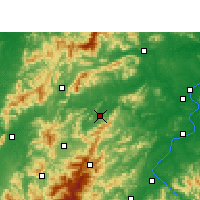 Nearby Forecast Locations - Yongxin - Map